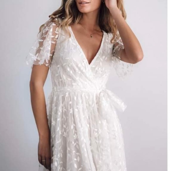 Baltic Born White Lace Maxi Dress - Picture 3 of 5